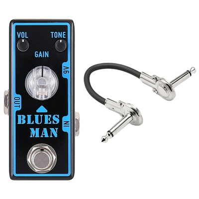 #ad New Tone City Blues Man Overdrive Mini Guitar Effects Pedal $63.00