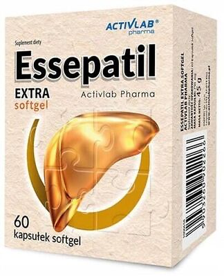#ad ESSEPATIL 60 240 capsules liver regeneration liver health liver essentiale DHL $41.59