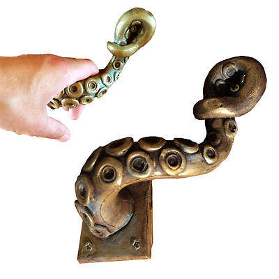 #ad Reality Vintage Octopus Door Knobs Handles Retro Classic Steampunk Door Handle $20.97