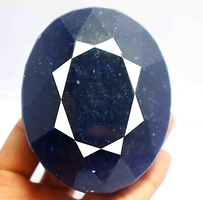 #ad Up To 40% Off Big Sale Natural Blue Sapphire Huge Gems1800Ct Certified LV1294 $52.79