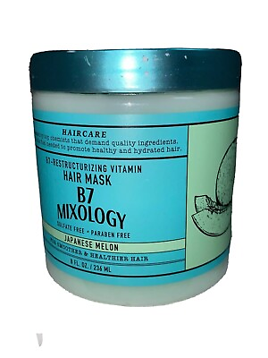 #ad B7 MIXOLOGY B7 Resturucturizing Vitamin Hair Mask 8 Oz 236 ml Discontinued Rare $29.99