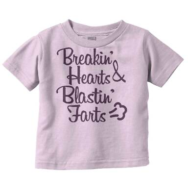 #ad Breaking Heart Blasting Farts Funny Shower Unisex Toddler Kids Youth T Shirt $16.99