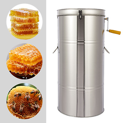 #ad Stainless Steel 2Frame Honey Extraction Separator Honey Extractor For Beekeeping $96.90