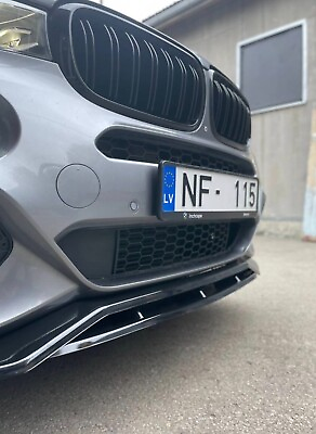 #ad For X5 BMW F15 lower lip splitter performance addons bumper plug in for M Sport $200.00