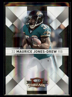 #ad 2009 Threads Silver Holofoil Maurice Jones Drew Jacksonville Jaguars #47 212 250 $2.99