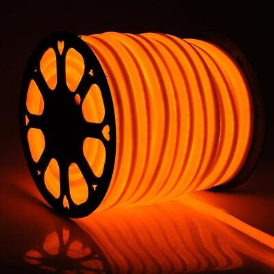 #ad 12V 50ft Waterproof LED Neon Strip Lights for Party AD Sign Room DIY Decor USA $54.39