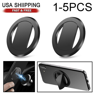 #ad 360° Rotating Holder Finger Ring Stand Grip For Cell Phone Car Magnetic Mount $24.98