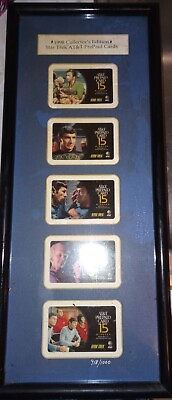 #ad #ad New 1998 Star Trek Original Series ATamp;T Prepaid Cards Collector#x27;s Edition $11.00