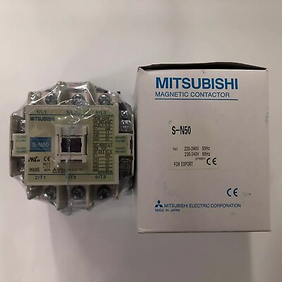 #ad 1PCS for Mitsubishi S N50 AC220V Three Pole AC Contactor $150.00