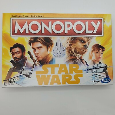 #ad Star Wars Monopoly Disney Hasbro Gaming 2017 $19.99