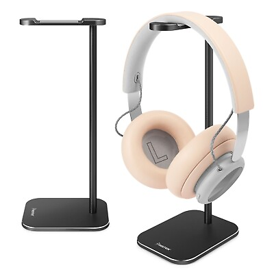 Headphone Stand for Desk Home Office Gaming Full Aluminum Headset Display Holder $14.99