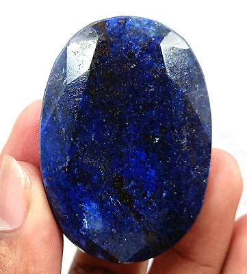 #ad #ad African Deep Blue Sapphire 200 Ct Certified Natural Oval Cut Loose Gemstone KKE $8.24