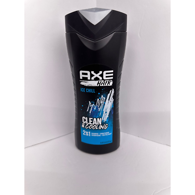 #ad AXE 2 in 1 Mens Shampoo Conditioner Ice Chill Clean amp; Cooling Standard 16 Fl Oz $27.99