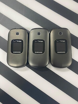 #ad Lot of 3 Samsung SCH U365 Gusto 2 Verizon Cell Phone Great Condition $74.99