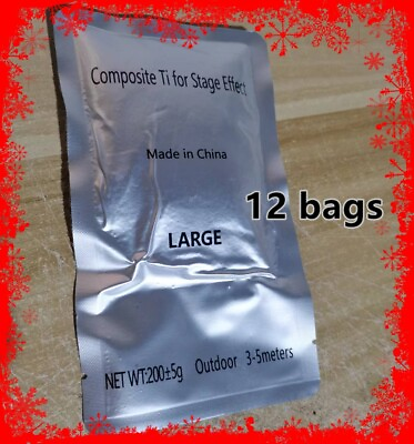 #ad 12 Bags 200g per bag Cold Spark Titanium Powder For Sparkular outdoor $205.00