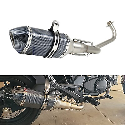 #ad Low Mount Exhaust System Headers Muffler Pipe For Honda Grom MSX 125 2013 2024 $95.99
