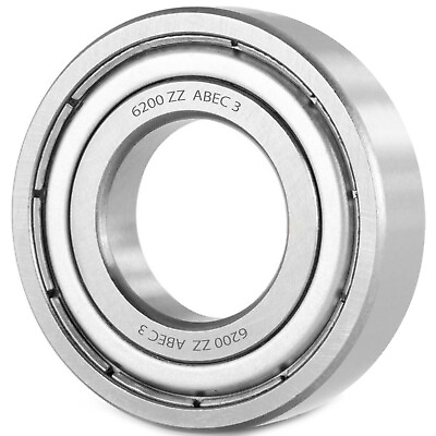 #ad #ad 6200 ZZ High Quality Ball Bearing 1 Pc Metal Shields 10 * 30 * 9mm $10.99