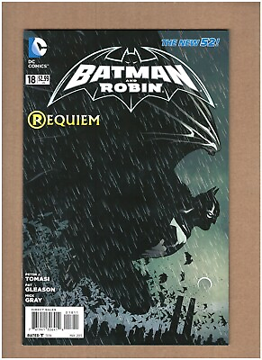 #ad Batman and Robin #18 DC Comics 2013 Robin Requiem NM 9.2 $1.90