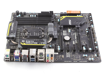 MSI Intel Z77 Motherboard Z77 MPOWER LGA 1155 HDMI VGA USB 3.0 SATAIII ATX $191.96