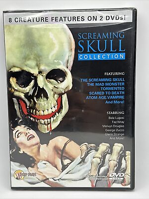 #ad Screaming Skull Horror Collection DVD 2013 2 Disc Set $2.50