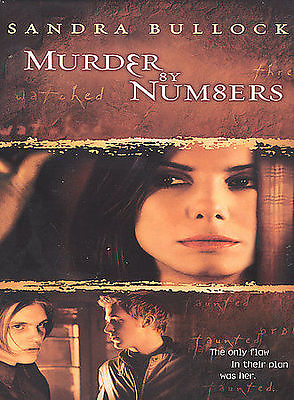 #ad Murder By Numbers Dvd Sandra Bullock Used E3 $2.64