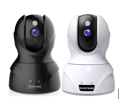 #ad KAMTRON HD WiFi Surveillance Cloud Camera Indoor with Motion Detection Night Vis $19.99