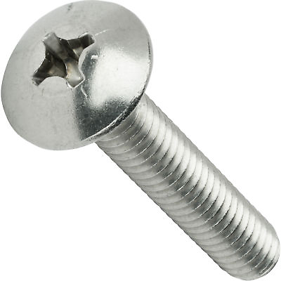 #ad 6 32 Phillips Truss Head Machine Screws Stainless Steel Wide All Lengths and Qty $176.83
