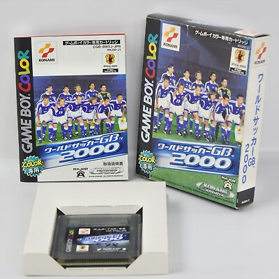#ad WORLD SOCCER GB 2000 Gameboy Color Nintendo 2803 gb $24.00