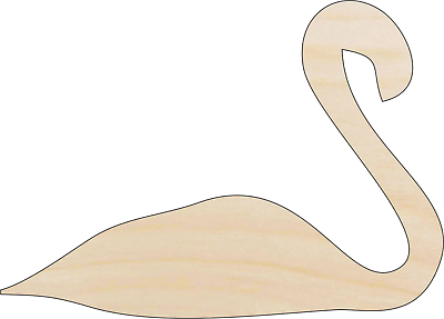 #ad Bird Swan Laser Cut Out Unfinished Wood Craft Shape BRD110 $34.58