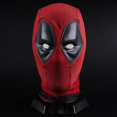 #ad Deadpool Full Face Mask Cos Perspective Superhero Breathable Knit Mask Halloween $23.99