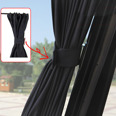 #ad 2PCS Car UV Protection Sun Shade Curtains Side Window Visor Mesh Accessories $63.58