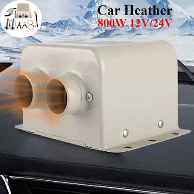 #ad 800W 12V 24V Car Heater Fan Combo Winter Windscreen Demister Defroster $43.10