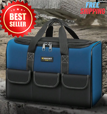 #ad Tool Bag Heavy Duty Multifunctional Large Capacity Portable Storage Bag Outdoor $14.39