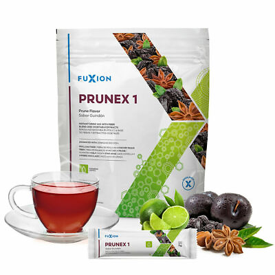 #ad FuXion Prunex1 Detox Tea Instant w. Fiber Blend For Colon Cleanse 1Bag 28 sticks $33.00