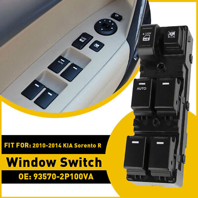 #ad Master Power Window Door Switch for Kia Sorento 2.4L 3.3L 3.5L 93570 2P100VA US $16.99