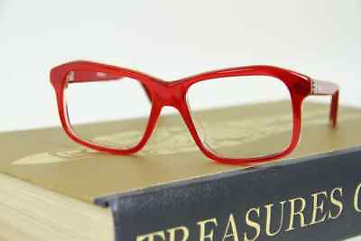 #ad Vintage Vuarnet B1 Red Optical Eyeglasses Frame Handmade in France $79.20