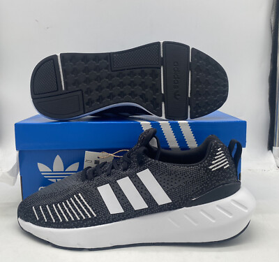 #ad Adidas Swift Run 22 W Black White Athletic Sneakers Running GV7971 Womens $44.97