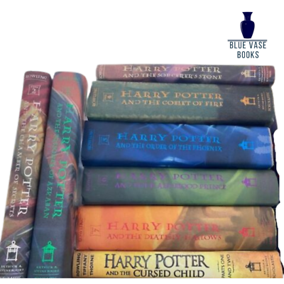 #ad Harry Potter you chose the book Complete set 1 8 Fiction Hardcover only GOOD $11.00