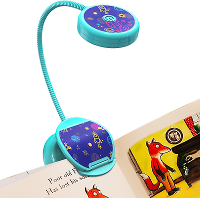 #ad Cute Rechargeable Book LightEye Caring Reading Light for Kids Clip On 3 Colors $26.24