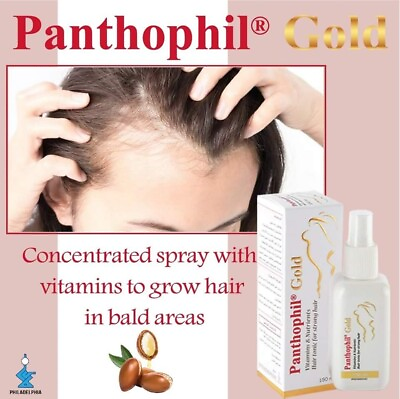 #ad Panthophil Gold Tonic Vitamin Hair 150ml hair lose prevention with vitamin B5 $35.00
