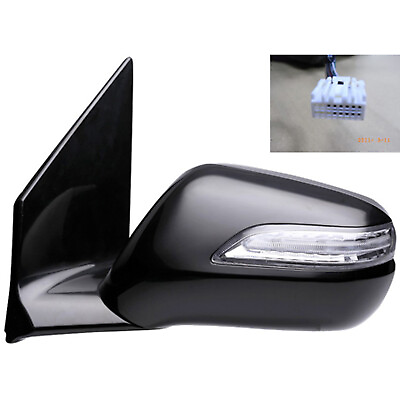 #ad AC1320112 New Left Door Mirror Power with Heated Glass without Power Liftgate P $91.00