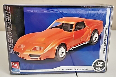 #ad AMT 1976 Corvette Street Custom Kit #38421 Factory Sealed 1:25 scale $44.97