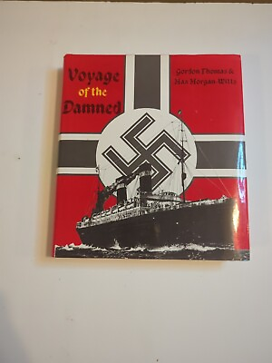 #ad Voyage of the Damned by Thomas Gordon Hardback Book Holocaust Novel Nazi Ship $21.99