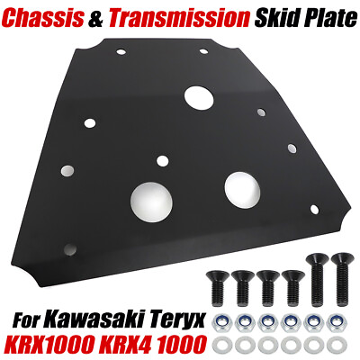 #ad Bolt On Chassis amp; Transmission Skid Plate For Kawasaki Teryx KRX 1000 KRX4 1000 $71.99