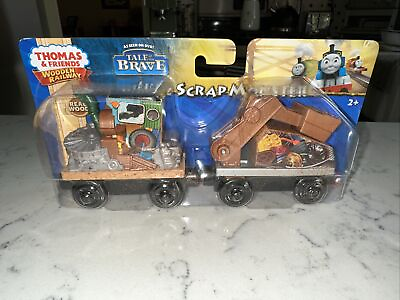 #ad 2014 Fisher Price Thomas Train Wooden Scrap Monster NEW $44.99
