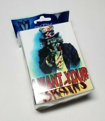 I Want your Brains Deck Box Max Protection GAMING SUPPLY BRAND NEW $6.82