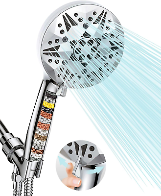 #ad Filtered Shower Head 10 Modes High Pressure Showerhead with 15 Stage Filters D $23.78