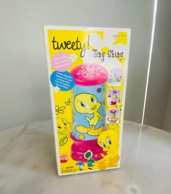 #ad Tweety Tiny Shiny Looney Tunes Kids Paints and revolving decorative lamp AU $19.00
