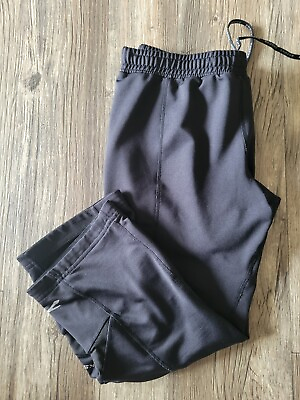 #ad Brooks Pants Women#x27;s Black Crop Capri Leggings Activewear Running Comfort Solid $18.88