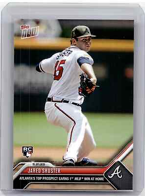 #ad JARED SHUSTER Rookie Card 1st Win 2023 Topps Now #329 Atlanta Braves RC PR: 987 $14.99